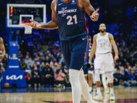 B体育娱乐-关于湖人险胜76人，詹姆斯一人压哨绝杀！恩比德疲态尽显？的信息